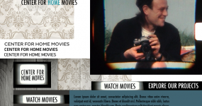 Web Design: Center For Home Movies